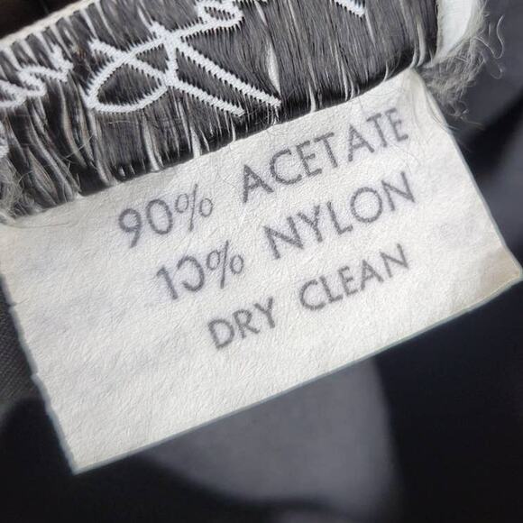 Vintage Mr. Hank Maxi Skirt Plaid and Floral Patchwork with Scarf/Belt - Picture 5 of 6